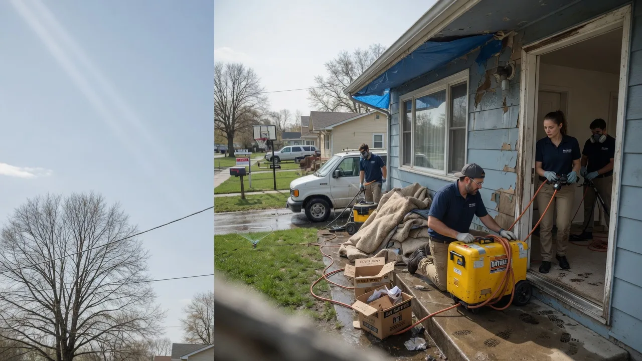 Basement Flood Cleanup in Groveton, TX near me